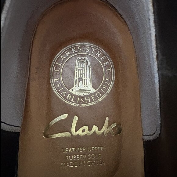 Men’s Clarks Originals Black Suede Desert Boots main image 2
